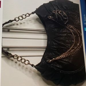 JUNIOR DRAKE 100% LEATHER SHOULDER BAG